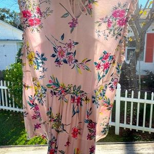 Cap sleeve peplum casual top